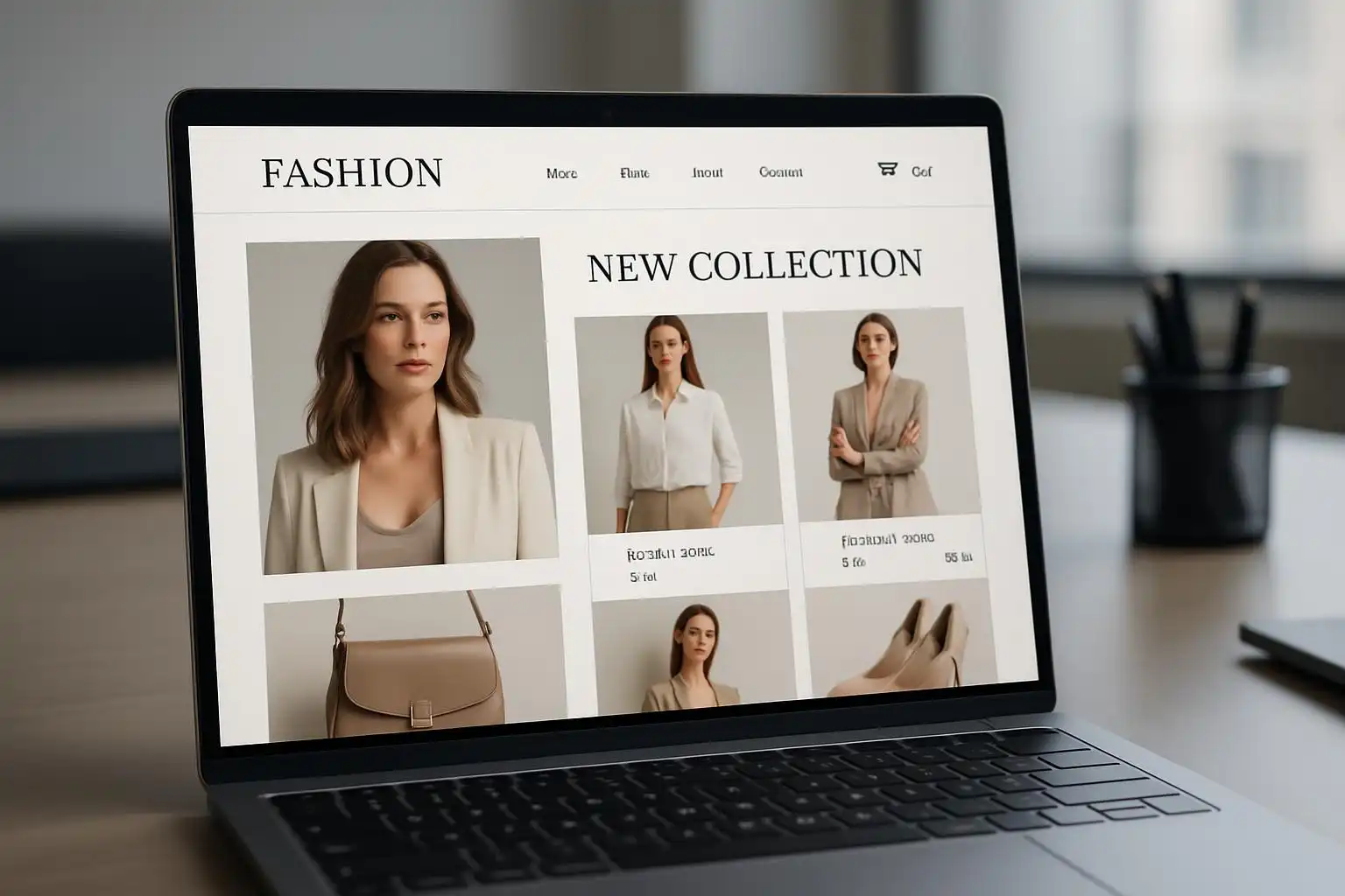Kiki Abdulrachman - E-commerce Fashion Website